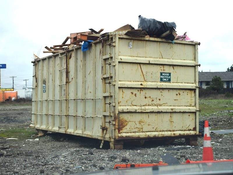 Construction debris removal in Marysville, WA